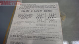 SQUAR D 92351-F DOUBLE THROW FUSIBLE SAFETY SWITCH 30 AMP, 240 VAC