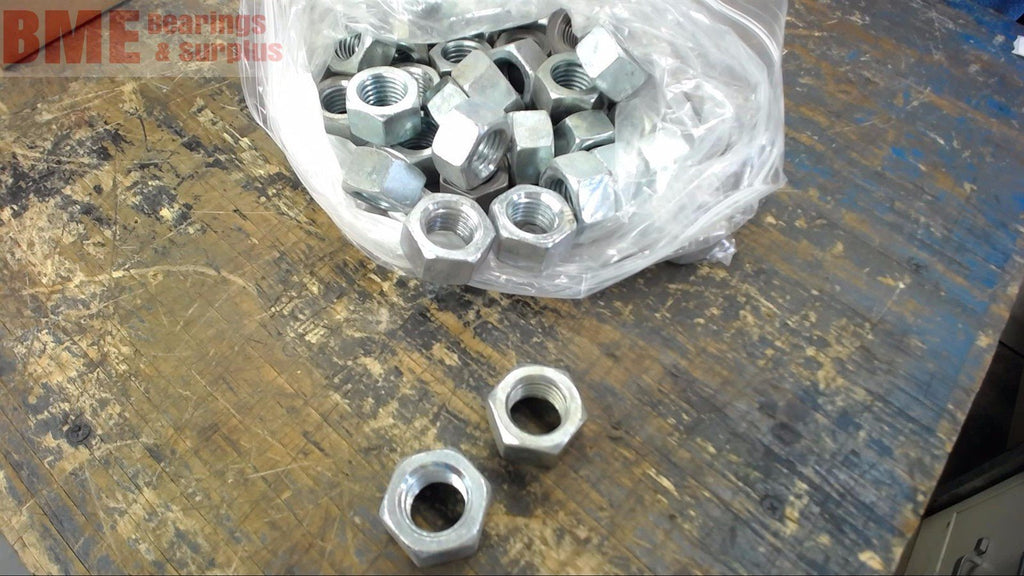 LOT OF 7 LBS --7/8-9 HEX NUTS