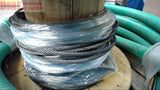 BRIDON 24.12.12 STEEL CABLE, 180 FT, 1/2"