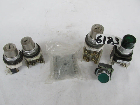 Assortment Of Allen Bradley / Dayton & Ect. Electrical Switches - Push Button
