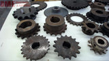 LOT OF 26 PCS ASSORTED SPROCKETS, VARIOUS SIZES