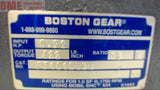 BOSTON GEAR F71815B5G LEFT ANGLE GEAR REDUCER 15:1 RATIO, 0.91 INPUT HP