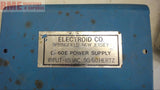 ELECTROID CO C-60E POWER SUPPLY 115 VA 50/60 HZ INPUT,