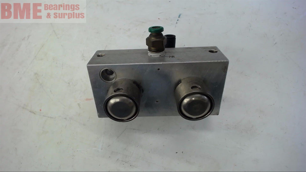 VERSA MANIFOLD WITH 2 PUSH BUTTONS