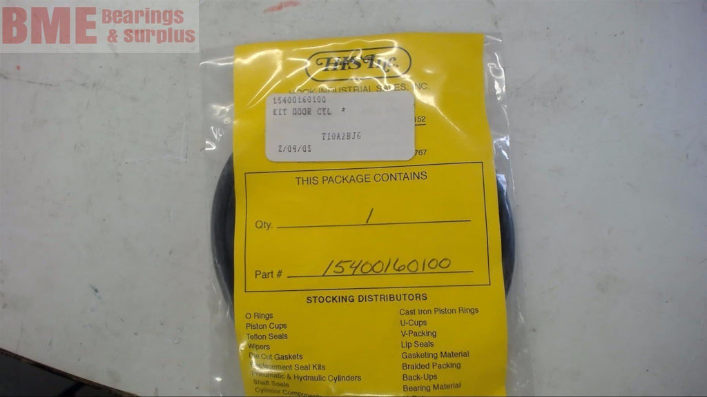 HOOK INDUSTRIAL 15400160100 KIT DOOR CYL