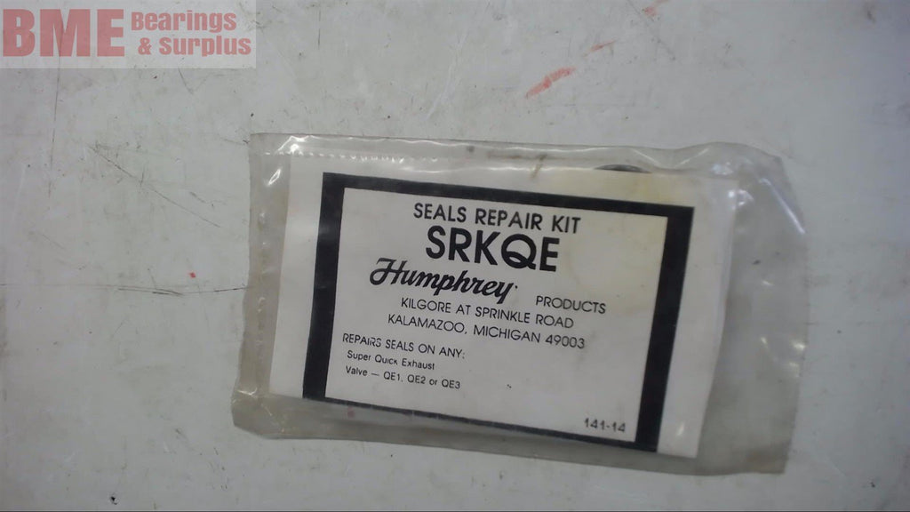 HUMPHREY SRKQE SEALS REPAIR KIT