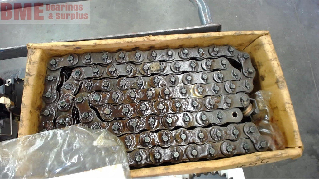 REX 100 OIL FILLED ROLLER CHAIN 10 FT LONG #100