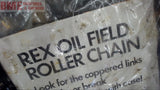 REX 100 OIL FILLED ROLLER CHAIN 10 FT LONG #100