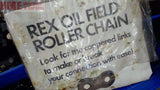 REX 100 OIL FILLED ROLLER CHAIN 10 FT LONG #100