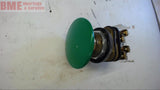 ALLEN-BRADLEY 800T-D SERIES T TYPE 4,13 GREEN MUSHROOM PUSHBUTTON