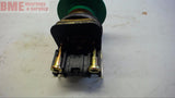 ALLEN-BRADLEY 800T-D SERIES T TYPE 4,13 GREEN MUSHROOM PUSHBUTTON