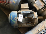 SIEMENS RGZP 10 HP AC MOTOR 575 VOLTS, 215T FRAME, 3505 RPM, 2P,