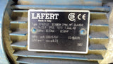 LAFERT ST 63L2 0.37 KW, 0.50 HP AC MOTOR 333/575 VOLTS, 60 HZ, 3265 RPM, 2 P,