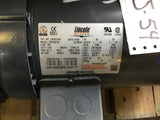LINCOLN LM322124B 2 HP AC MOTOR 208-230/460 VOLTS, 3490 RPM, 2P, 145T FRAME