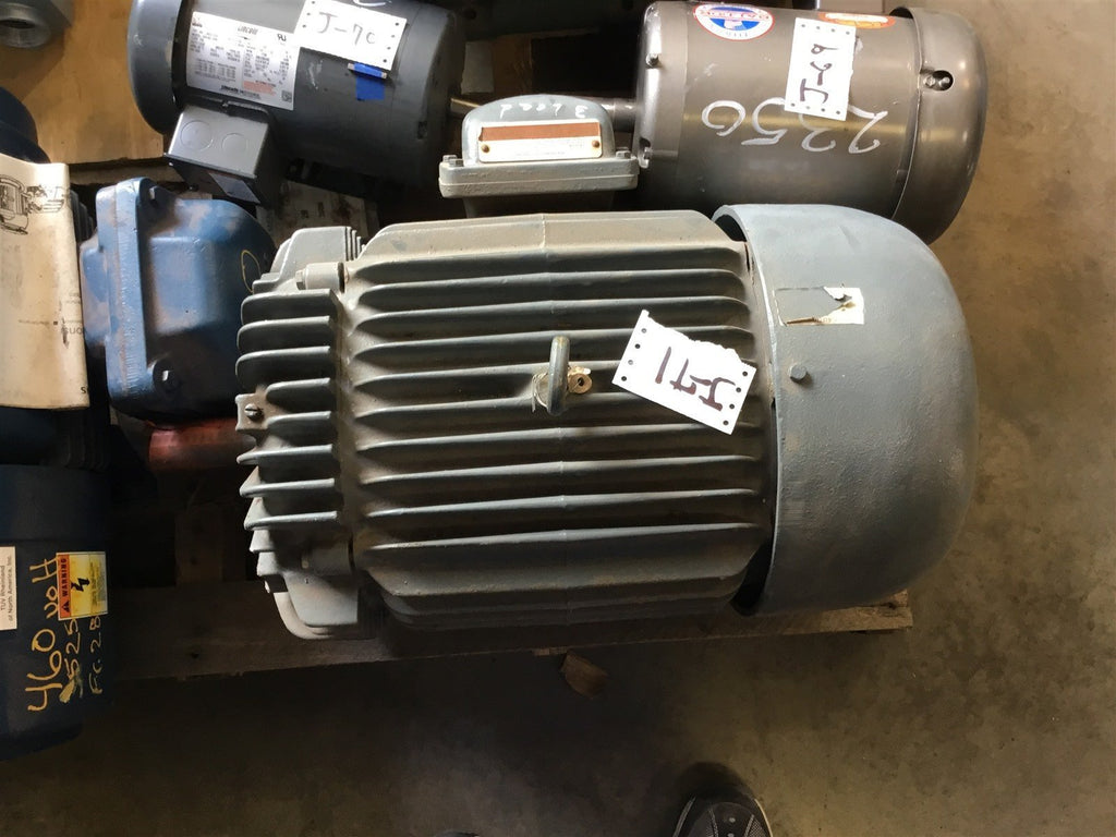 M7059T 20 HP AC MOTOR 208-230/460 VOLTS 3425 RPM, 2P, 284T FRAME 3 PHASE