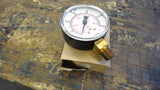 LOT OF 2--WIKA 111.10 2.5" GAUGE 0-60 PSI, 1/4" NPT LM, 8990578