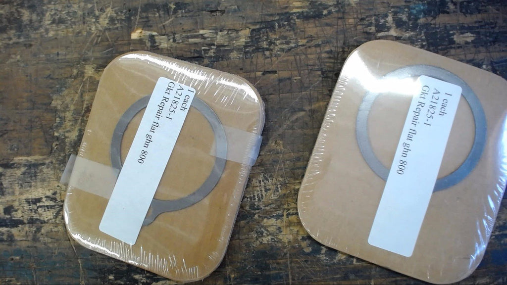 LOT OF 2-- A21825-1 GASKET REPAIR FLAT GHN 800