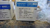 LOT OF 2--ASHCROFT 20W1001TH 01B XUC AIR GAUGE, 2", 1/8 NPT BACK, 0-100 PSI