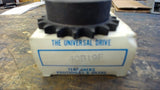 BREWER 40B16F IDLER SPROCKET 40 CHAIN, 16 TOOTH