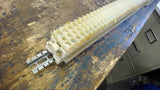 LOT OF 40 TERMINAL BLOCKS TYPE GR6, SERIES B 600 VOLT 8-22 AWG,