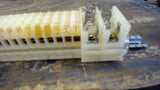 LOT OF 40 TERMINAL BLOCKS TYPE GR6, SERIES B 600 VOLT 8-22 AWG,