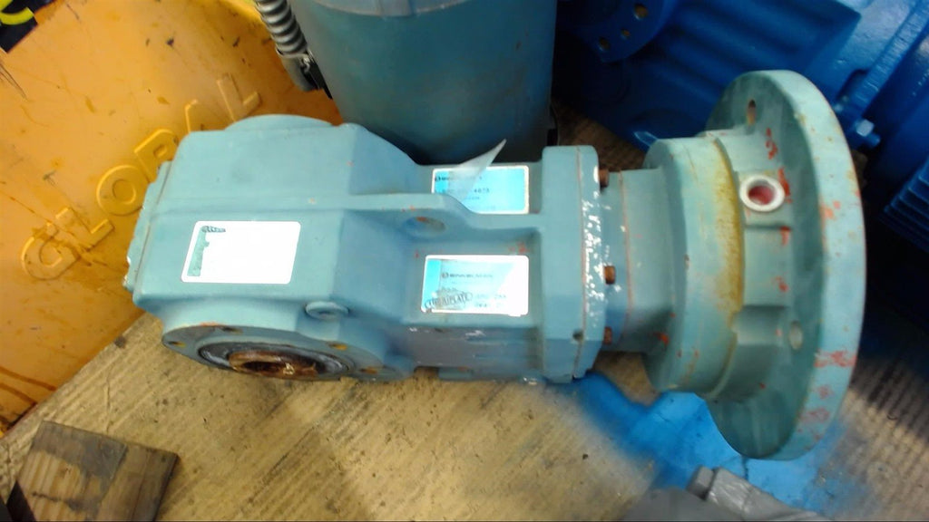 RELIANCE BB483LN140TC HOLLOW SHAFT GEAR REDUCER 18.78:1 RATIO,
