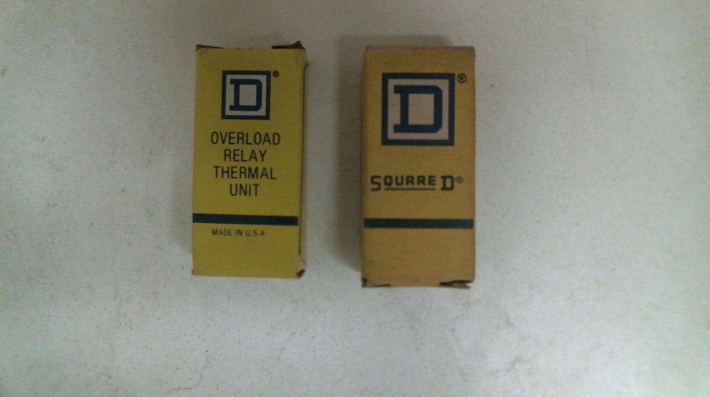 LOT OF 3 SQUARE D A13.2 OVERLOAD RELAY THERMAL UNIT