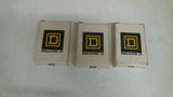 LOT OF 3 SQUARE D CC 54.5 OVERLOAD RELAY THERMAL UNIT