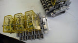 LOT OF 6 RY2S-UL RELAYS WITH BASE, 24 VDC COIL