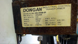 DONGAN HC-0150-41 .150 KVA TRANSFORMER 240X480 PRI, 120 SEC VOLTS, SINGLE PHASE