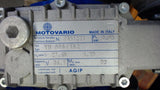 DR DRIVES 56B4 3 PHASE MOTOR 278/480 VOLTS, 0.14 HP W/ GEAR REDUCER 36.17 RATIO,