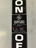 GE TH3365 MODEL 11 400 AMP FUSIBLE SAFETY SWITCH, 600 VAC, 250 VDC, TYPE 1