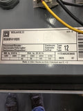 SQUARE D 8536SFA1V02S NEMA SIZE 4 STARTER MOUNTED IN TYPE 12 ENCLOSURE 120V COIL