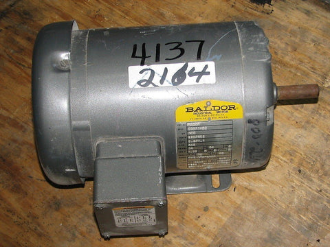Baldor 1/3 HP Motor - M3536R - 230/460 - 56 Frame - 865 RPM - TEFC - New Surplus