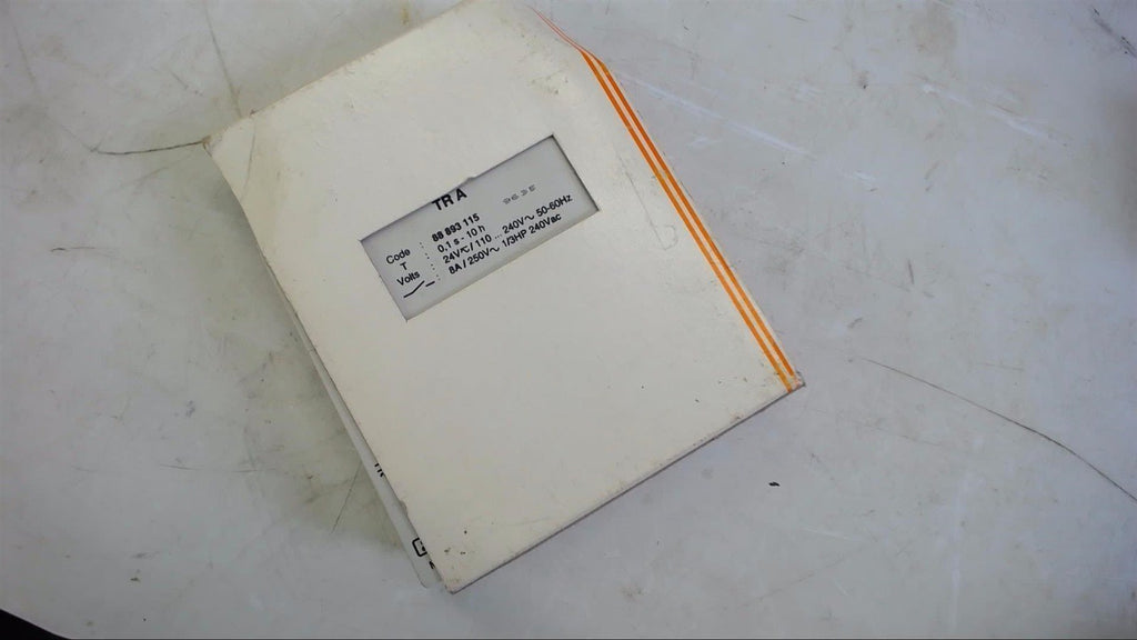 CROUZET TRA 88 893 115 TIME DELAY RELAY 8 AMP @ 250 VOLT, 1/3 HP @ 240 VAC