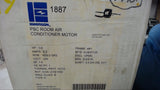 EMERSON 1887 1/3 HP, 1625 RPM / 3 SPD PSC ROOM AIR CONDITIONER MOTOR, 230 V, 48Y