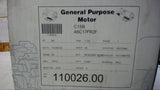 LEESON 110026.00 3/4 HP AC MOTOR 115/208-230 VOLTS, 1725 RPM, 4P, SINGLE PHASE,
