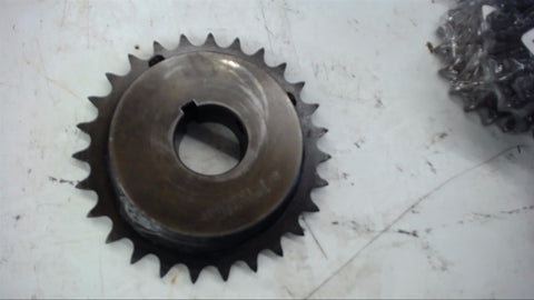 40B27X1-1/8 SPROCKET 40 CHAIN 27 TEETH 1-1/8" BORE