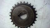 40B27X1-1/8 SPROCKET 40 CHAIN 27 TEETH 1-1/8" BORE