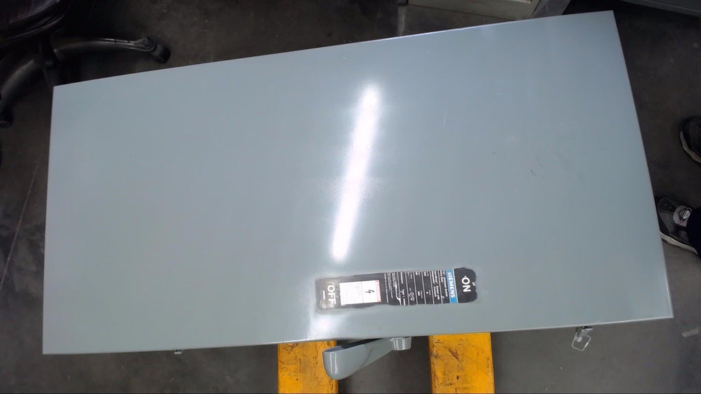 SIEMENS ITE F356 600 AMP, 600 VOLT FUSIBLE SAFETY SWITCHES 3 PHASE, 480V @ 15 HP