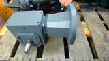 GROVE GEAR SP BM1262-2 LEFT ANGLE GEAR REDUCER 10:1 RATIO, 3.950 INPUT HP,