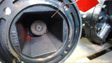 GROVE GEAR SP BM1262-2 LEFT ANGLE GEAR REDUCER 10:1 RATIO, 3.950 INPUT HP,