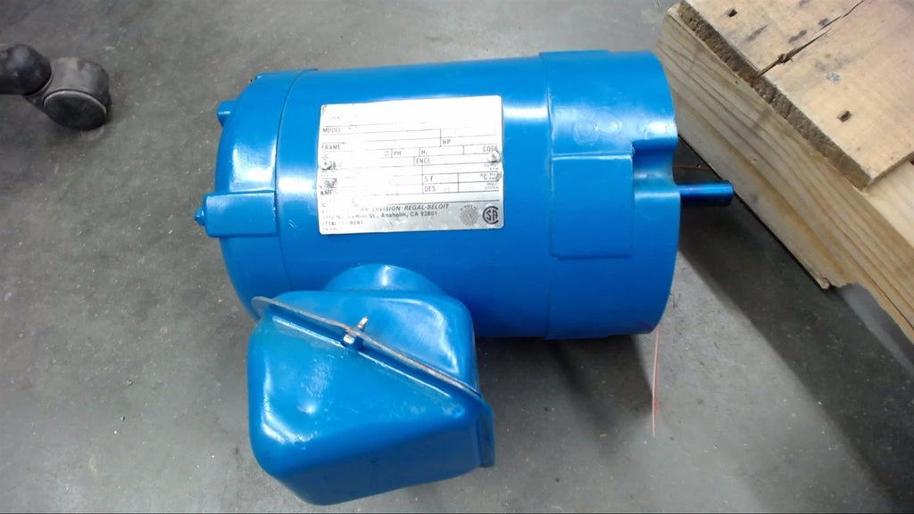 EK50B-ABC17C530EE/F 1/2 HP AC MOTOR 208-230/460 VOLTS, 1725 RPM 4P, 3 PHASE