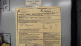 GE THN3361J 30 AMP SAFETY SWITCH 480 VOLT 3 PHASE 20 HP, 600 VOLTS MAX
