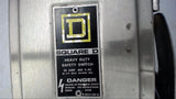 SQUARE D HU361DS 30 AMPS SINGLE THROW NON FUSIBLE SAFETY SWITCH 600 VAC