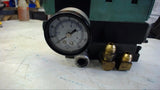 NUMATICS EBPEA SOLENID VALVE 150 PSI 24 VDC COIL MOUNTED ON MANIFOLD AS PICTURED