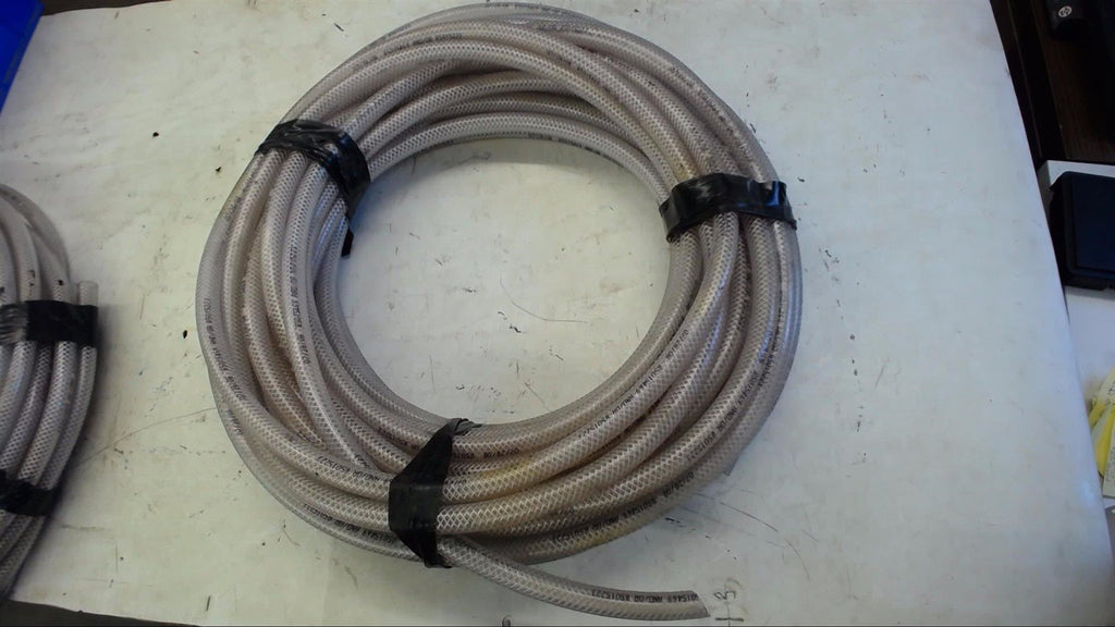 50+ FEET 85015469 AND/OR 85015223 FIBER REINFORCED NYLON / PLASTIC HOSE 3/8" ID