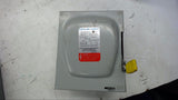 CROUSE-HINDS GH421N 30 AMP GENERAL DUTY NON FUSIBLE SAFTEY SWITCH 240V @ 7.5 HP