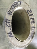 CONVEYOUR BELTING 42" WIDE 21 FT LONG CALCULATED NOT MEASURED, .080" THICK