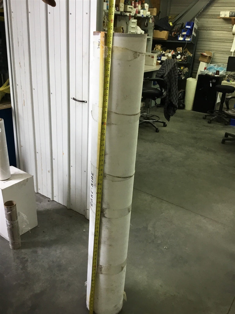 CONVEYOUR BELTING 62" WIDE 50FT LONG CALCULATED NOT MEASURED, .080" THICK